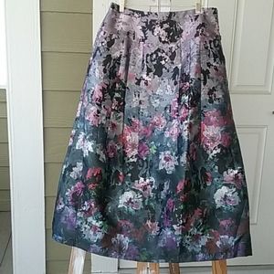 Soft Surroundings Floral Maxi Skirt - Multicolor